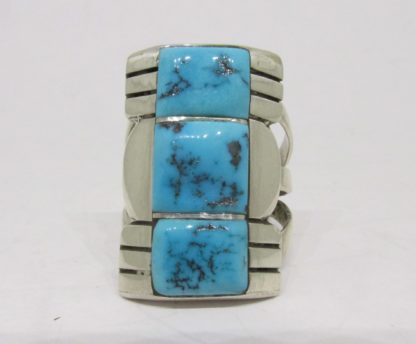 Benny Touchine Navajo Turquoise and Sterling Silver Ring