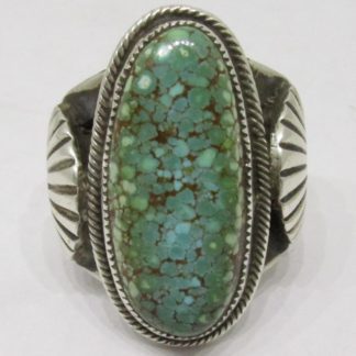 Delbert Gordon Sterling Silver and Turquoise Ring