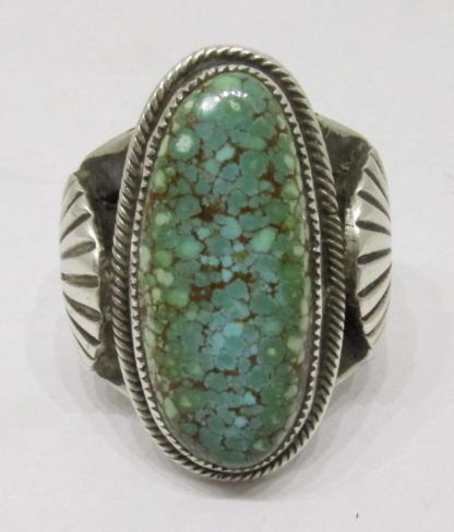 Delbert Gordon Sterling Silver and Turquoise Ring