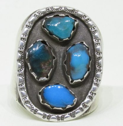 Bisbee Turquoise and Sterling Silver Ring