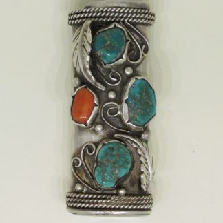 J. Quitino Navajo Sterling Silver Lighter Cover