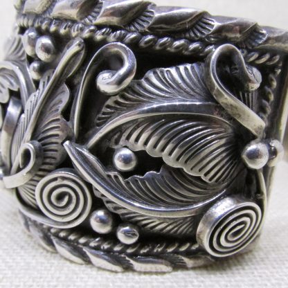 E. Etsitty Navajo Sterling Silver Bracelet