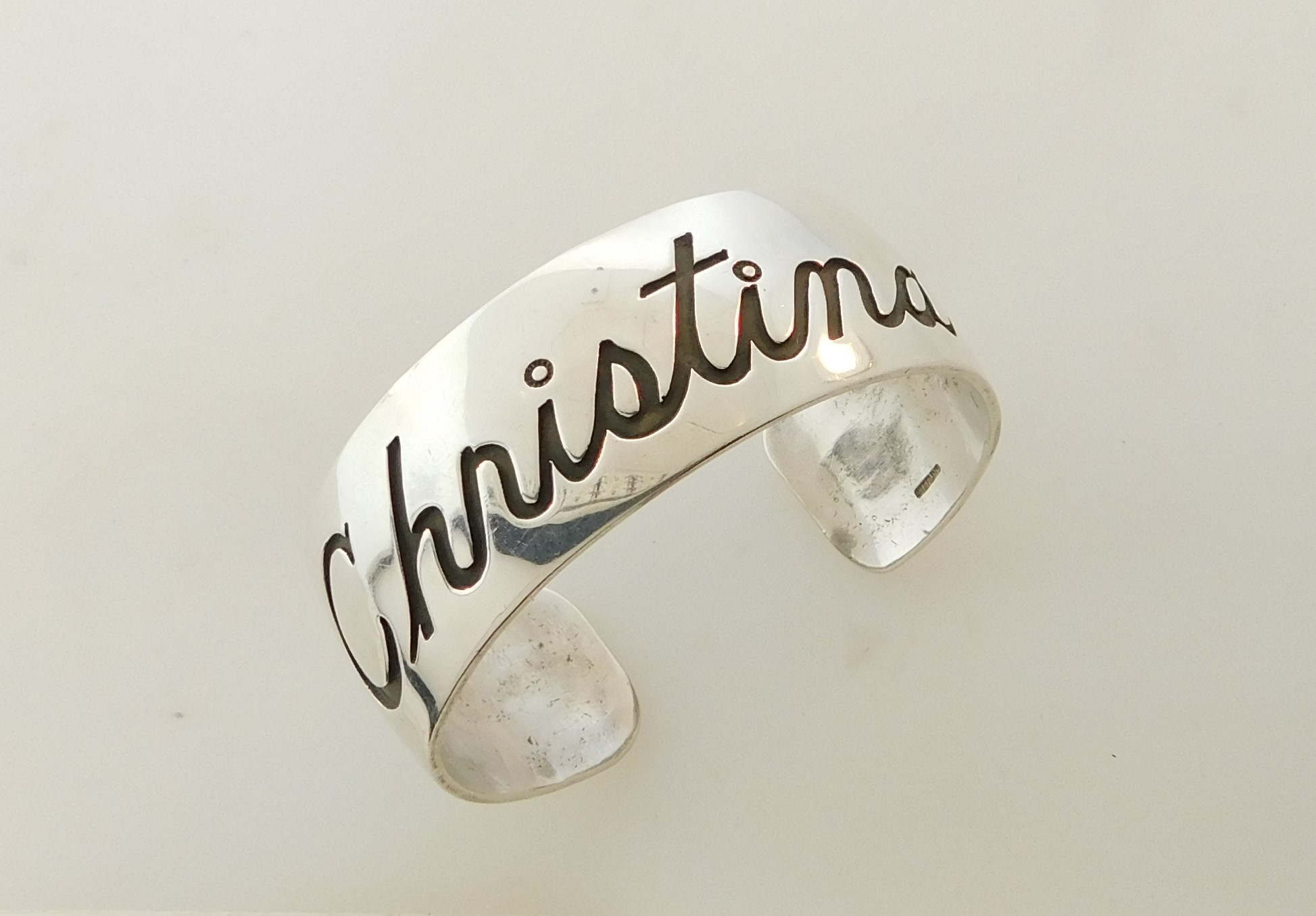 DAN OLIVER Navajo Sterling Silver Custom “Christina” Bracelet