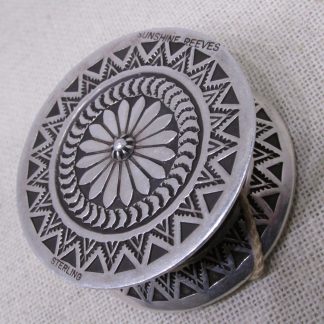 Sunshine Reeves Navajo Sterling Silver Yo-yo