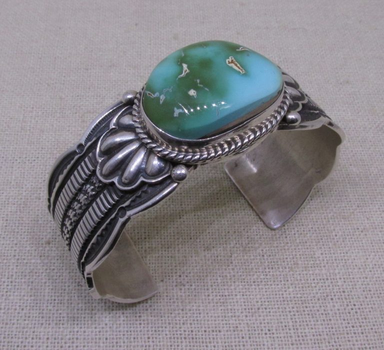 TUCSON INDIAN JEWELRY | GUY HOSKIE Navajo Cuff 😢SOLD