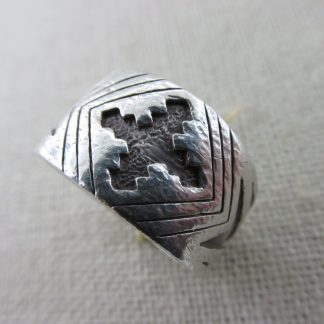 Peterson Chee Navajo Sterling Silver Ring