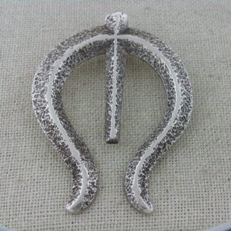 Gary Custer Navajo Sterling Silver Sand Cast Naja