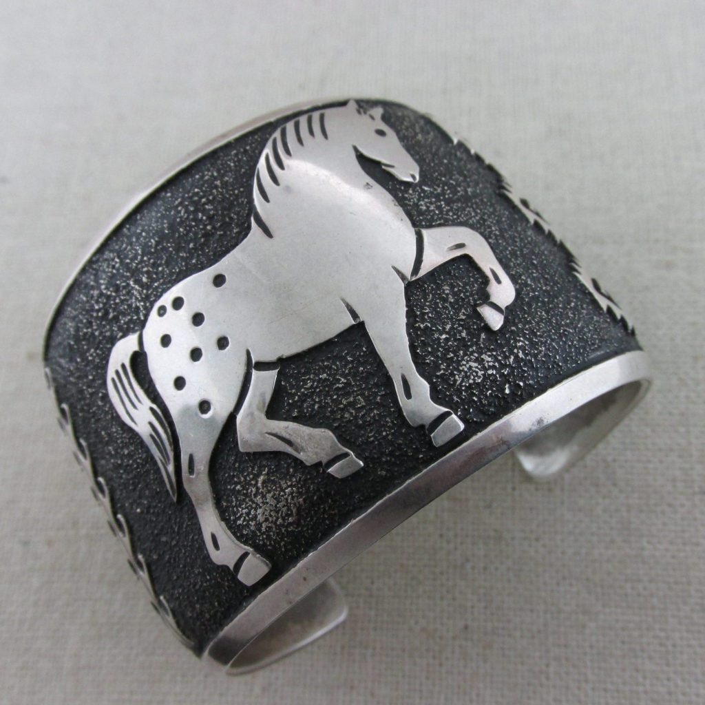 Tommy Singer Sterling Silver Horse Bracelet