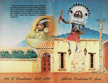 Front and Back Cover of Albert Contreras and Sons Booklet