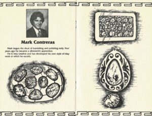 Mark Contreras Silversmith Biography