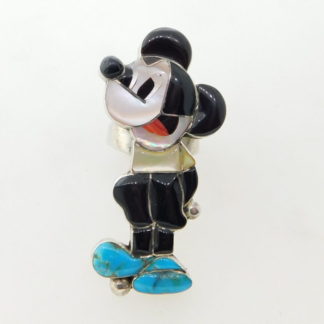 Mickey Mouse Zuni-Toon Inlay Ring