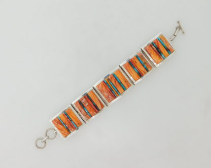 Veronica Benally Navajo Cobblestone Link Bracelet