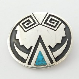 Navajo Sterling Silver Geometric Pin