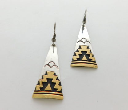Tommy Singer Navajo Goldcraft Earrings