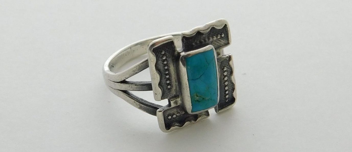 軽量な折り畳み自転車 【1930'S・Vintage】NAVAJO SWASTIKA RING