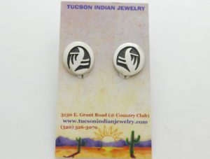 Marvin Lucas and Hopi Craft Earrings