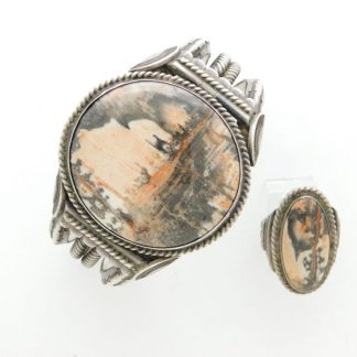 Morris Robinson Hopi Bracelet and Ring Set