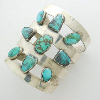 Bisbee Turquoise Sterling Silver Cuff