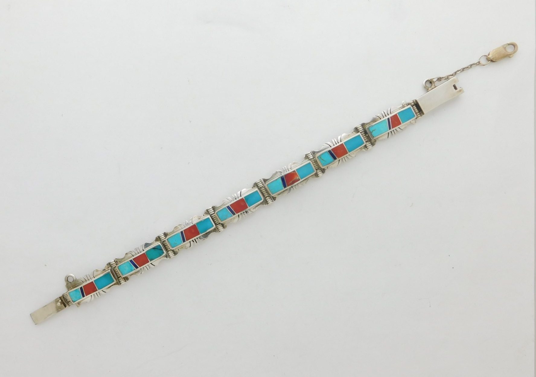 turquoise and coral bracelets