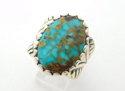 SAMPSON GREY Navajo Turquoise and Sterling Silver Ring