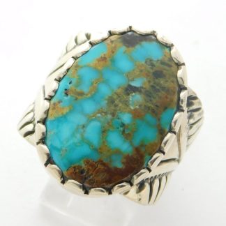 SAMPSON GREY Navajo Turquoise and Sterling Silver Ring