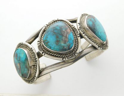 Bisbee Turquoise and Sterling Silver Bracelet