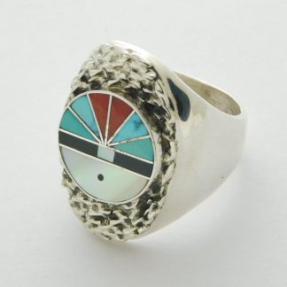 MYP Zuni Sterling and Inlay Ring