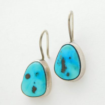 R. Wilson Turquoise and Sterling Silver Earrings