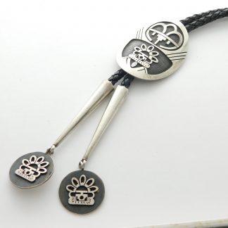 Art Batala Hopi Sterling Silver Bolo Tie