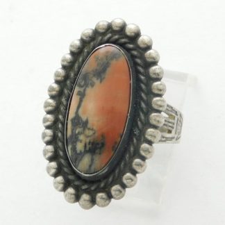 Maisel's Petrified Wood and Sterling Silver Ring