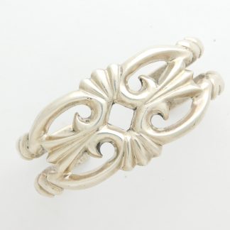 EUGENE S. MITCHELL Navajo Sand Cast Sterling Silver Bracelet