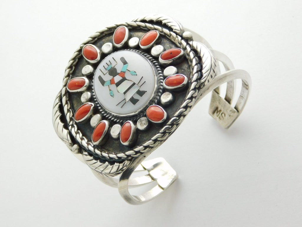 Diné (Navajo) Sterling Silver and Lone Mountain Turquoise Bracelet  Southwest Indian Jewelry Bracelets - Adobe Gallery, Santa Fe