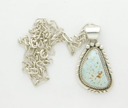 Tim Guerro Dry Creek Turquoise and Sterling Silver Pendant