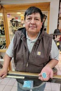 Fred Gorman Jr. Navajo at Tucson Indian Jewelry
