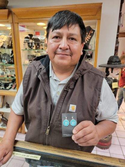 Fred Gorman Jr. Navajo at Tucson Indian Jewelry