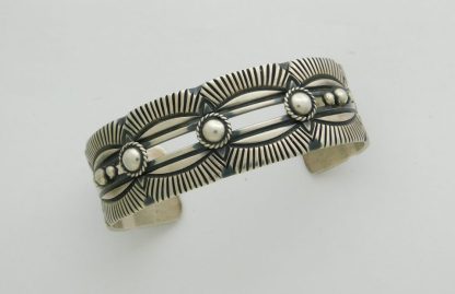 Delbert Gordon Navajo Sterling Silver Bracelet
