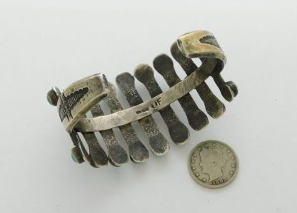 Jock Favour Coin Silver Hallmark on Bracelet