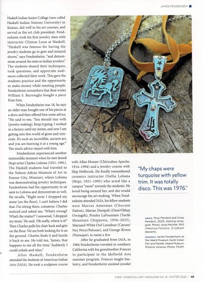 2020 James Fendenheim First American Art Article Page 2