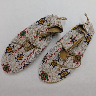 ARRAPAHO FULLY BEADED MOCCASINS