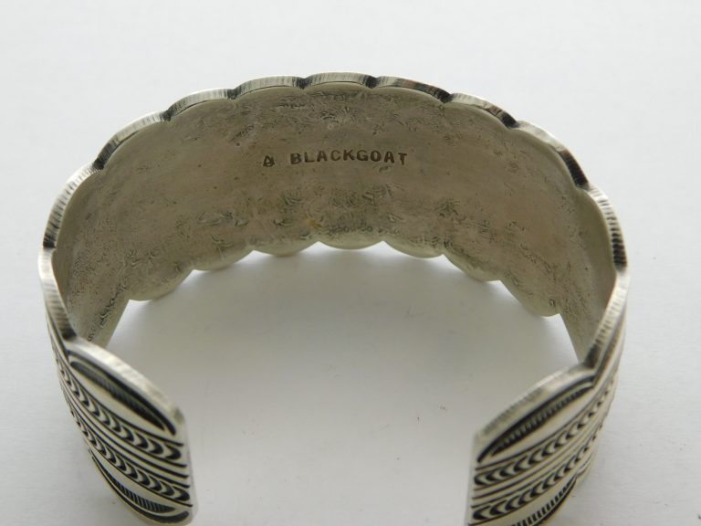 TUCSON INDIAN JEWELRY | ARNOLD BLACKGOAT Navajo Cuff SOLD😢