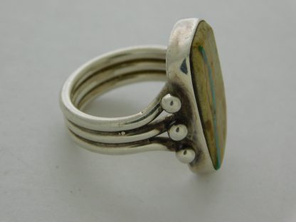 Side view Chris Billie Navajo Royston Ring