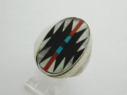 Charlotte Dishta Zuni Inlay Ring