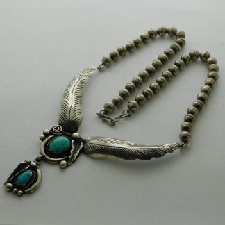 Samson Kee Sterling & Turquoise Necklace