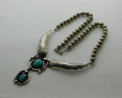 Samson Kee Sterling & Turquoise Necklace