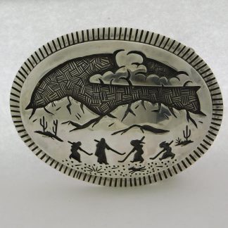 Rick Manuel Tohono O'odham Belt Buckle