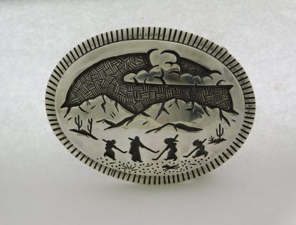 Rick Manuel Tohono O'odham Belt Buckle