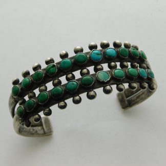 Zuni Natural Turquoise Bracelet