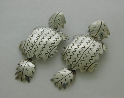 Evelyn Abeita Navajo Horned Toad Earrings