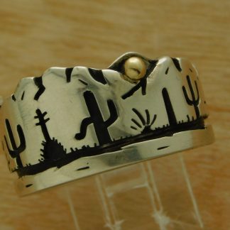 Rick Manuel Tohono O'odham Mountain edge desert Ring