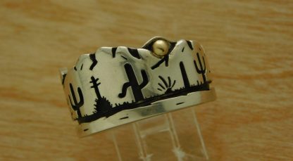 Rick Manuel Tohono O'odham Mountain edge desert Ring